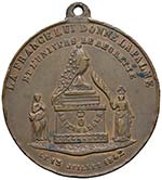 NAPOLI Medaglia 1842 - Per il monumento ... 