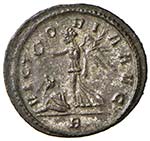 Aureliano (270-275) Denario - Busto laureato ... 