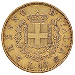  Vittorio Emanuele II (1861-1878) 10 Lire ... 