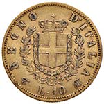 Vittorio Emanuele II (1861-1878) 10 Lire ... 