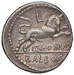 Thoria - L. Thorius Balbus - Denario (105 ... 