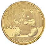 CINA 50 Yuan 2017 - AU (g 3,00) Panda