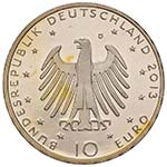 GERMANIA 10 Euro 2013 - AG Wagner