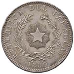 PARAGUAY Peso 1889 - KM ... 