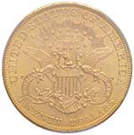 USA 20 Dollari 1904 - KM 74.3 AU In slab ... 