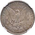 USA Dollar 1890 - AG In slab NGC MS 63 cod. ... 