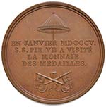 MEDAGLIE NAPOLEONICHE Medaglia 1805 PIVS VII ... 