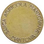 MANTOVA Medaglia Banca Agricola Mantovana - ... 