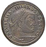 Galerio (293-305) Follis ... 