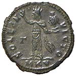 Massimino II (305-313) Follis (Cizico) - AE ... 