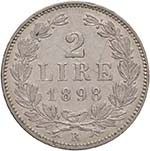 SAN MARINO 2 Lire 1898 - Pag. 365 AG (g 9,99)