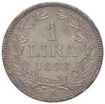 SAN MARINO Lira 1898 - Gig. 27 AG (g 5,03) ... 