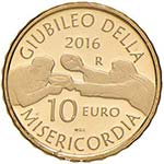 SAN MARINO 10 Euro 2016 - AU Giubileo della ... 