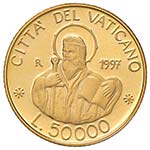 Giovanni Paolo II (1978-2005) 50.000 Lire ... 