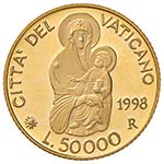 Giovanni Paolo II (1978-2005) 50.000 Lire ... 