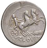 Cloulia - T. Cloulius - Denario (128 a.C.) ... 