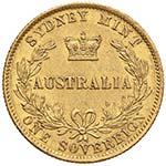 AUSTRALIA Vittoria (1837-1901) Sterlina 1866 ... 