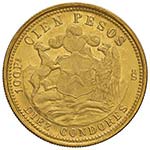CILE 100 Pesos 1926 - Fr.54 AU (g 20,32)