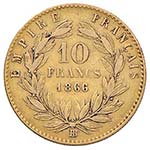 FRANCIA Napoleone III (1852-1870) 10 Francs ... 