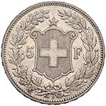 SVIZZERA Confederazione - 5 Franchi 1892 - ... 