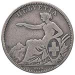 SVIZZERA 2 Franken 1860 ... 