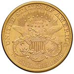 USA 20 Dollars 1897 S - AU (g 33,46)