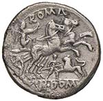 Domitia - Cn. Domitius - Denario (128 a.C.) ... 
