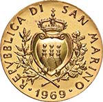 SAN MARINO Medaglia 1972 ... 