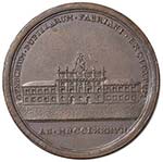 Pio VI (1775-1799) Medaglia 1787 GYNECAEUM ... 