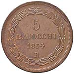 Pio IX (1846-1870) 5 Baiocchi 1854 A. IX - ... 