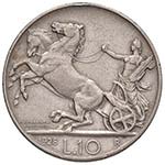 Vittorio Emanuele III (1900-1946) 10 lire ... 