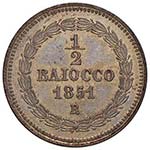 Pio IX (1846-1870) Mezzo Baiocco 1851 A. V ... 
