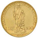 PIO XI (1922-1938) 100 Lire 1929 A. VIII – ... 