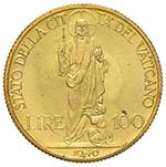 Pio XII (1939-1958) 100 Lire 1940 A. II – ... 