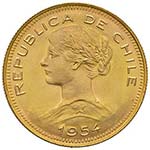 CILE 100 Pesos 1954 – ... 