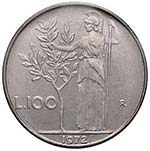 REPUBBLICA ITALIANA (1946-) 100 Lire 1972 / ... 