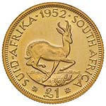 SUDAFRICA George VI (1937-1952) Pound 1952 ... 