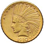 USA 10 Dollari 1910 D ... 