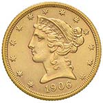USA 5 Dollari 1906 – ... 