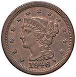 USA Cent 1846 – CU (g ... 