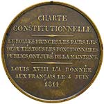 1814 Nuova costituzione di Luigi XVIII dopo ... 