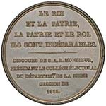 1815 La restaurazione – Medaglia 1815 – ... 
