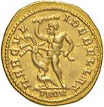 Massimiano (286-305) Aureo – Testa ... 