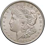 USA Dollaro 1921 - AG (g ... 