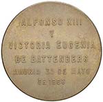SPAGNA Medaglia 1906 Union Augusta. Alfonso ... 