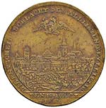 Medaglia 1813 Francis di Austria e Alexander ... 