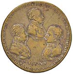 Medaglia 1814 Francis di ... 