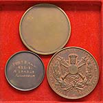 MEDAGLIA - Lotto di tre medaglie come da foto