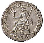 Traiano (103-111) Denario - Busto laureato a ... 
