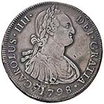 BOLIVIA 8 Reales 1798 ... 